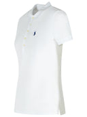 Polo Ralph Lauren 'Julie' White Cotton Polo Shirt