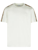 Burberry White Cotton T -shirt