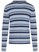 796 Blue Wool Blend Genser
