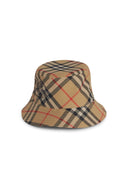Burberry 'Check' Beige Cotton Hut
