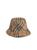 Burberry 'Check' Beige Cotton Hut