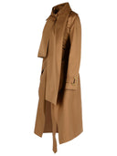 Trench en coton brun burberry