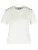 Burberry White Cotton T Shirt