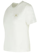 Burberry White Cotton T Shirt