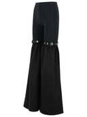 Coperni Flare' Black Polyamide Blend Pants