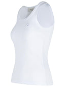 802 White Cotton Tank Top