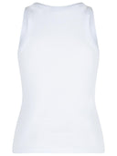 802 White Cotton Tank Top