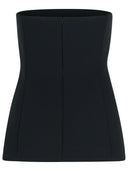 Khaite „ayla” czarny poliester