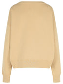 Maison Margiela Beige Cotton Sweatshirt
