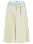 Gonna viscosa verde margiela verde