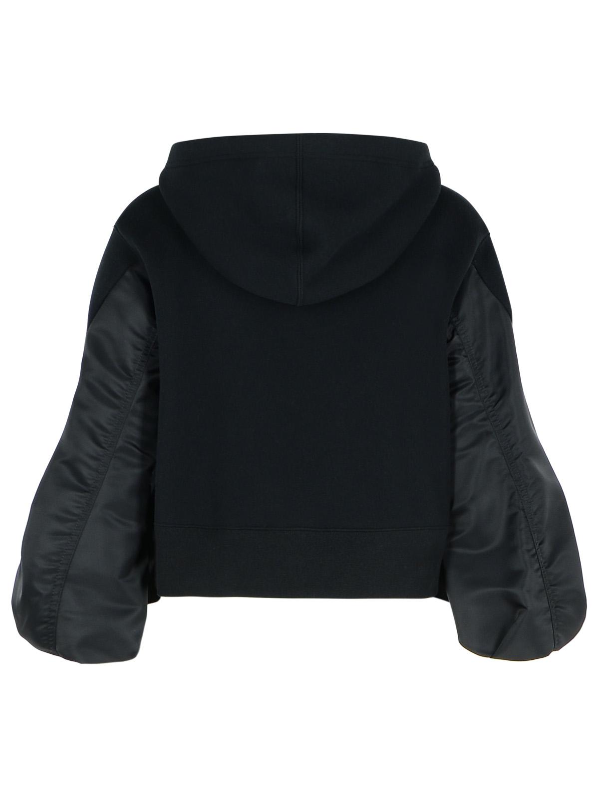 791 Black Cotton Blend Sweatshirt