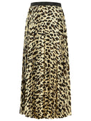 Sacai beige polyester rok