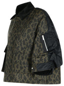 Sacai Brown Polyester Jacket