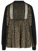 791 Black Cotton Blend Cardigan