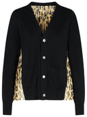 791 Black Cotton Blend Cardigan