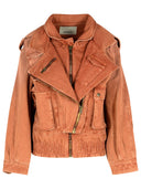 Isabel Marant 'Aneli' Orange Cotton Jacket