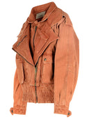 Isabel Marant 'Aneli' Orange Cotton Jacket