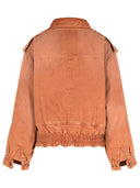 Isabel Marant 'Aneli' Orange Cotton Jacket