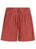 Isabel Marant 'Ingrid' Red Cotton Shorts