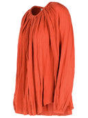 Isabel Marant 'Jenna' Orange Cotton Blouse