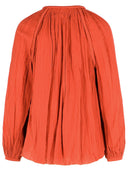 Isabel Marant 'Jenna' Orange Cotton Blouse