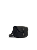 Bally 'Beckett' Black Lear Crossbody Bag