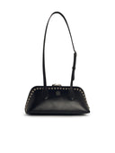 Bally 'Praline'Black Lear Bag
