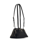 Bally 'Praline'Black Lear Bag