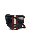 Bally 'Beckett' Black Lear Crossbody