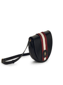 Bally 'Beckett' Black Lear Crossbody