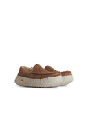 806 „Ascot” Brown zamszowe mokasyny