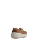 806 „Ascot” Brown zamszowe mokasyny
