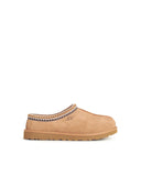 806 'Tasman' Brown Suede Slippers