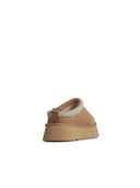 806 'Tazz' Beige Suede Slippers