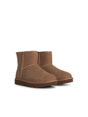 806 'Classic' Mini Boots In Beige Suede