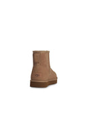 806 'Classic' Mini Boots In Beige Suede