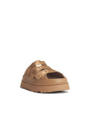 Ugg 'Goldenglow' Slippers In Beige Fabric Blend