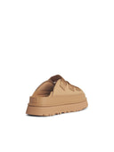 Ugg 'Goldenglow' Slippers In Beige Fabric Blend