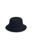 Sombrero de algodón negro de Burberry 'Bucket'