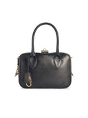 Golden Goose 'Vita' Black Lear Top Case