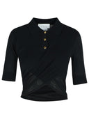 Sportmax 'Shaker' Black Cotton Sweater