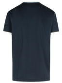 Dolce y gabbana camiseta de algodón azul marino