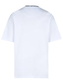 Dolce & Gabbana White Cotton Piquet T Shirt
