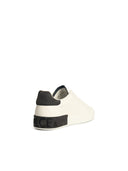 Dolce & Gabbana 'Portofino' White Calf Lear Sneakers
