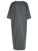 MM6 MAISON MARGIELA Vestido de lana virgen gris