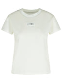 Mm6 Maison Margiela White Cotton T Shirt