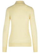 MM6 Maison Margiela Cream maagdwol Turtleneck trui