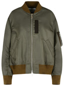 Sacai 'Taupe' Nylon Bomber Jacket