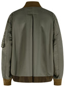 Sacai 'Taupe' Nylon Bomber Jacket