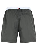 Thom Browne Grey Polyamide Bermuda Shorts